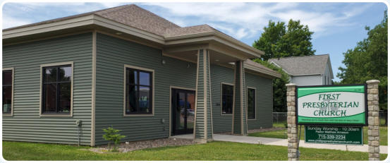 First Presbyterian Church Building in Phillips